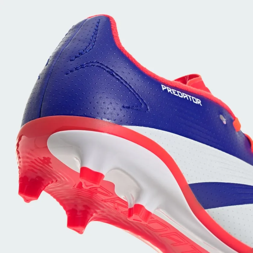 adidas Predator League FG Boots- Blue/White/Red- JUNIOR