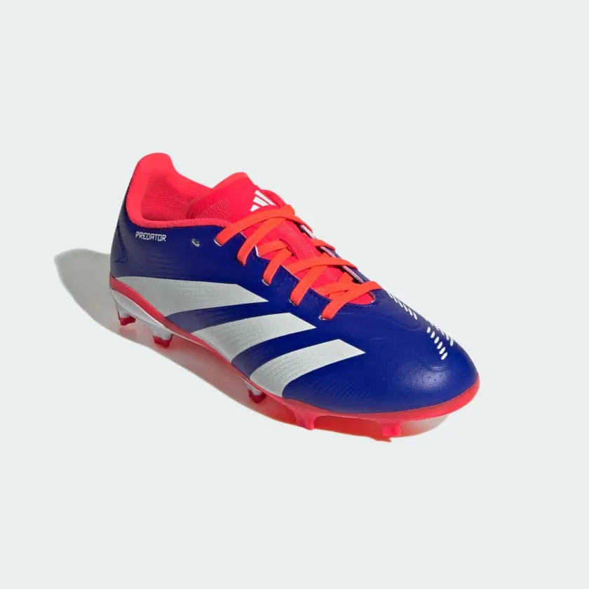 adidas Predator League FG Boots- Blue/White/Red- JUNIOR