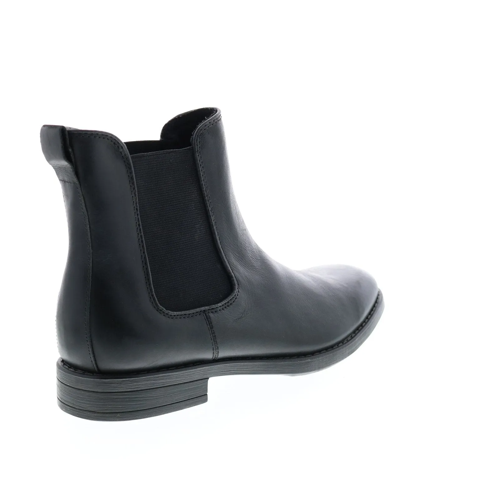 Andrew Marc Bennett NYBENETL-001 Mens Black Leather Chelsea Boots