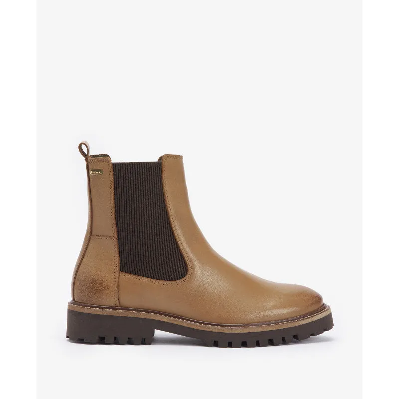 Barbour Harmby Ladies Chelsea Boot - Chestnut