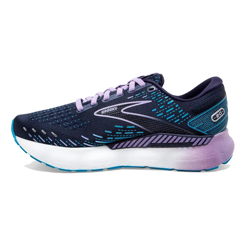 Brooks | Glycerin GTS 20 | Women's | Peacoat/Ocean/Pastel Lilac