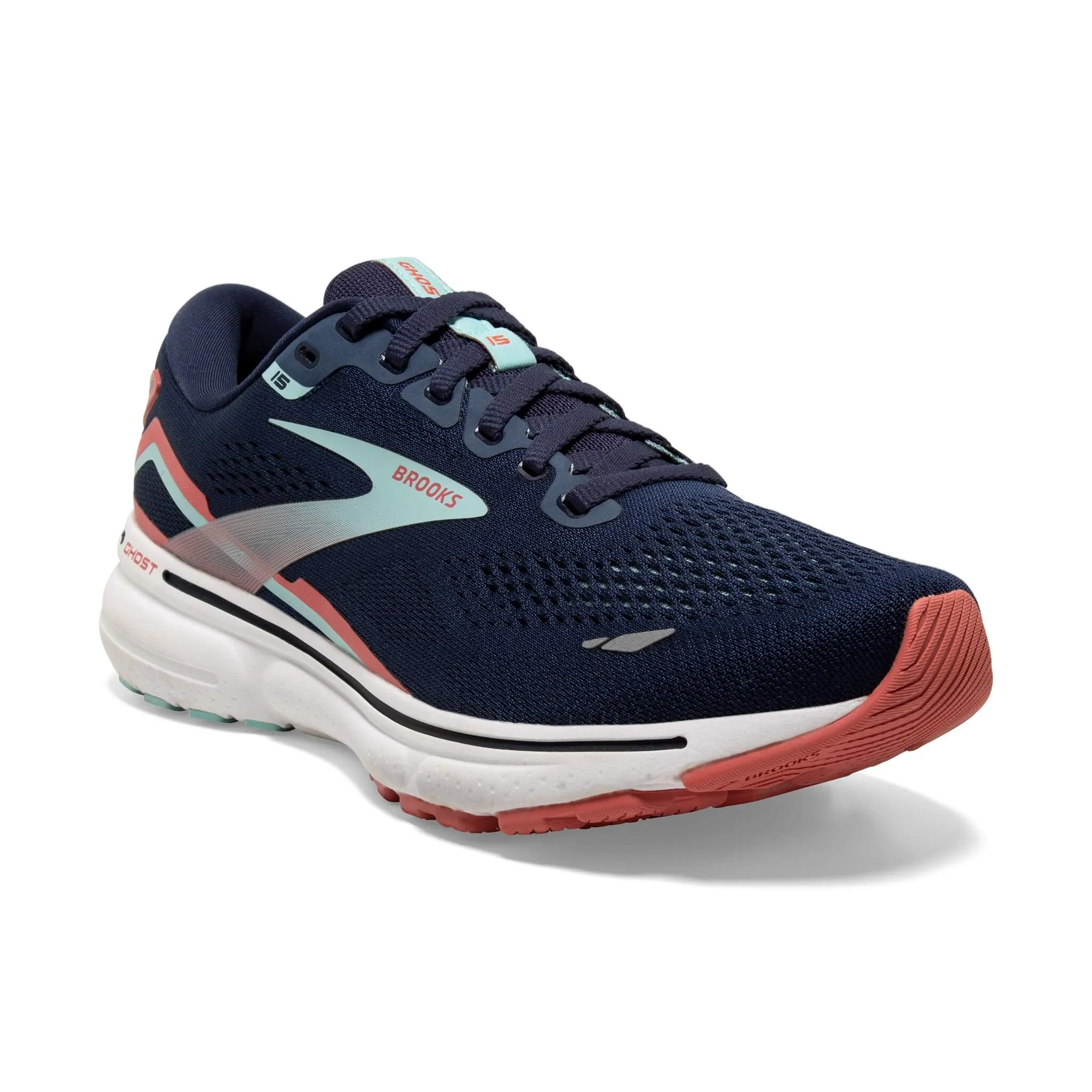 Brooks | Women's Ghost 15 Running Shoes - Peacoat