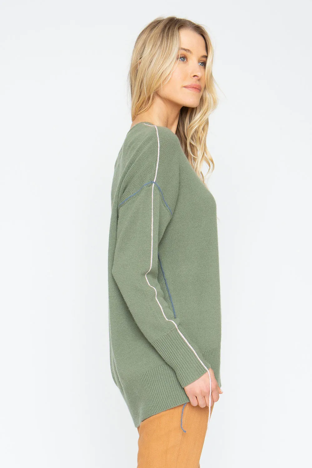 Bubble Sweater - Moss