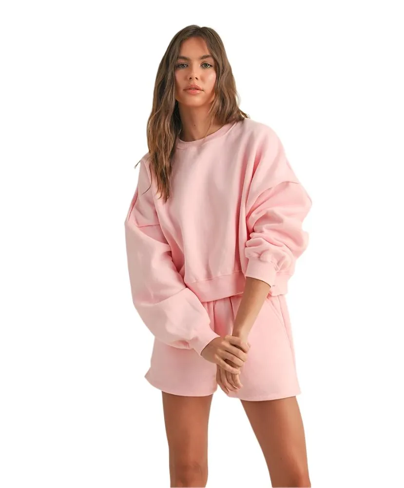 Cal Cozy Oversized Crewneck