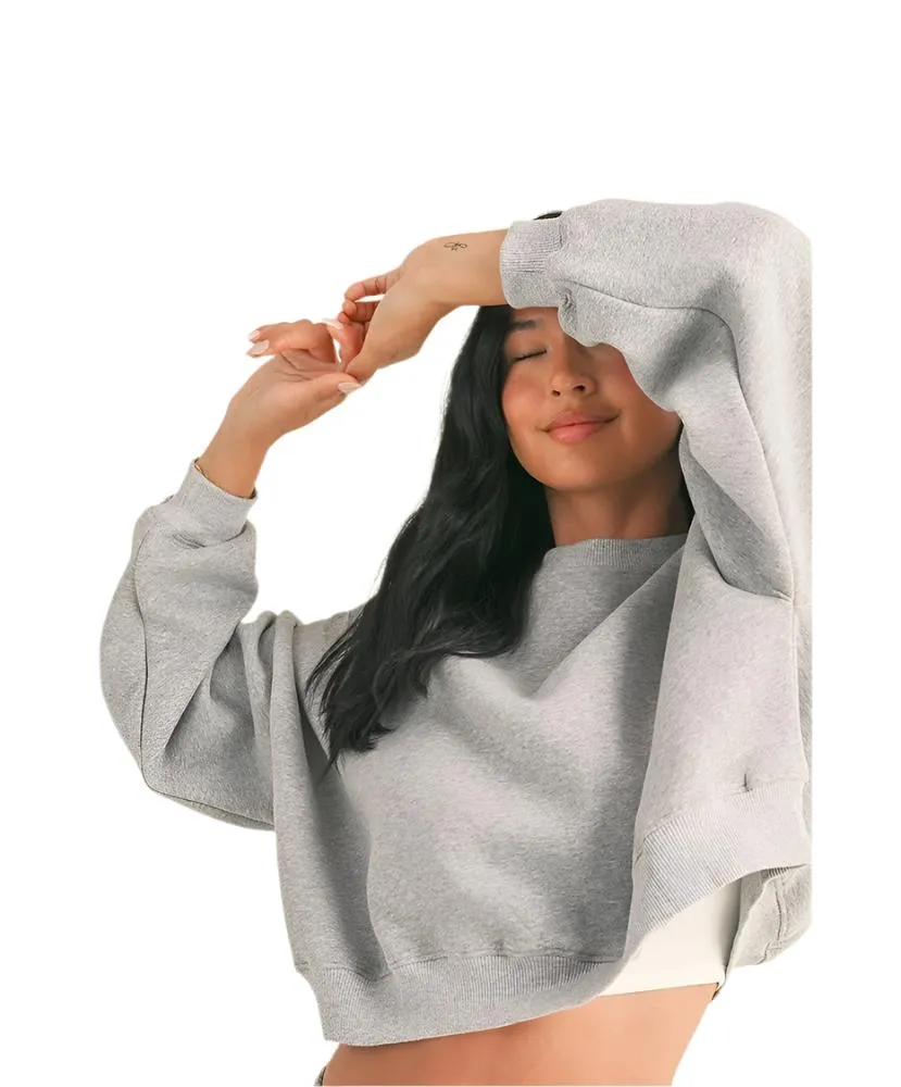 Cal Cozy Oversized Crewneck