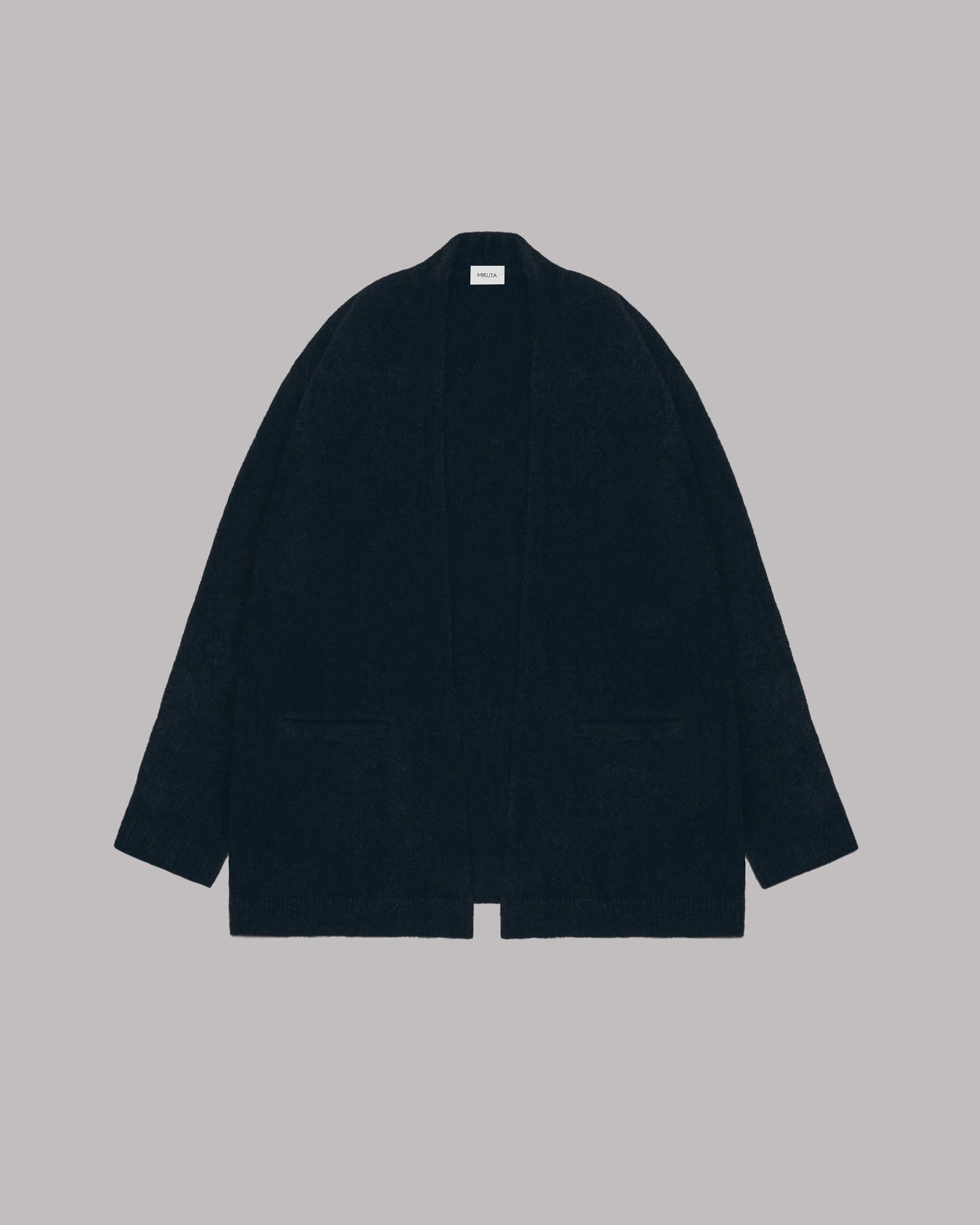 Cardigan The Black Oversized Knitted