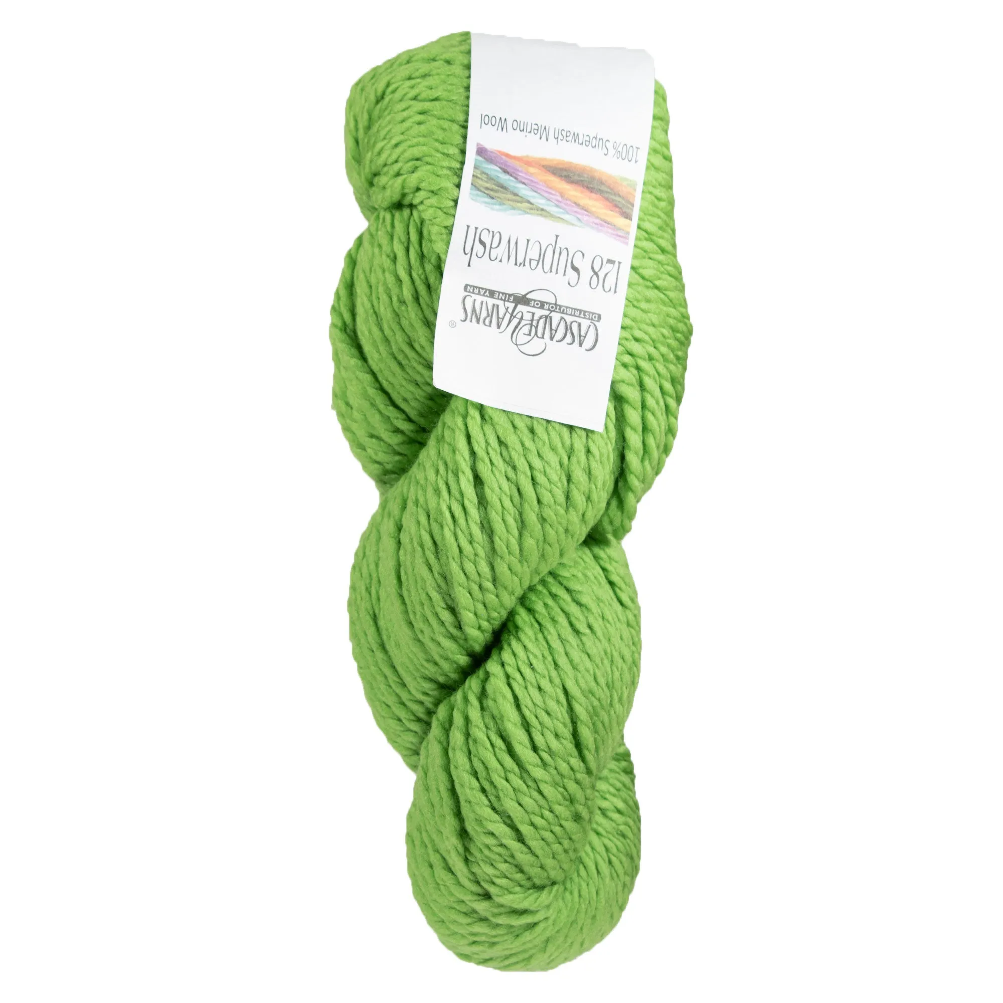 Cascade Yarns 128 Superwash Yarn - 802 Green Apple