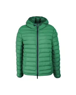 Centogrammi Women's Green Nylon Jackets & Coat - M