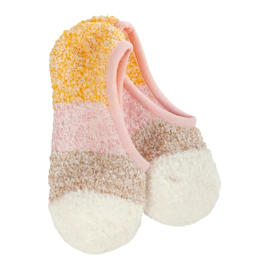 Cozy Footsie Socks - Pink Multi