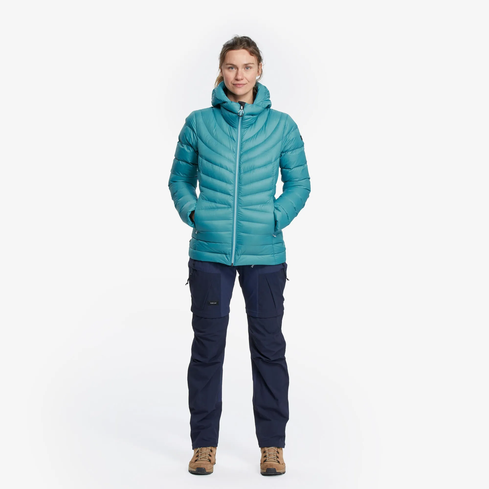 Forclaz Women's MT500 Hooded Down Puffer Jacket