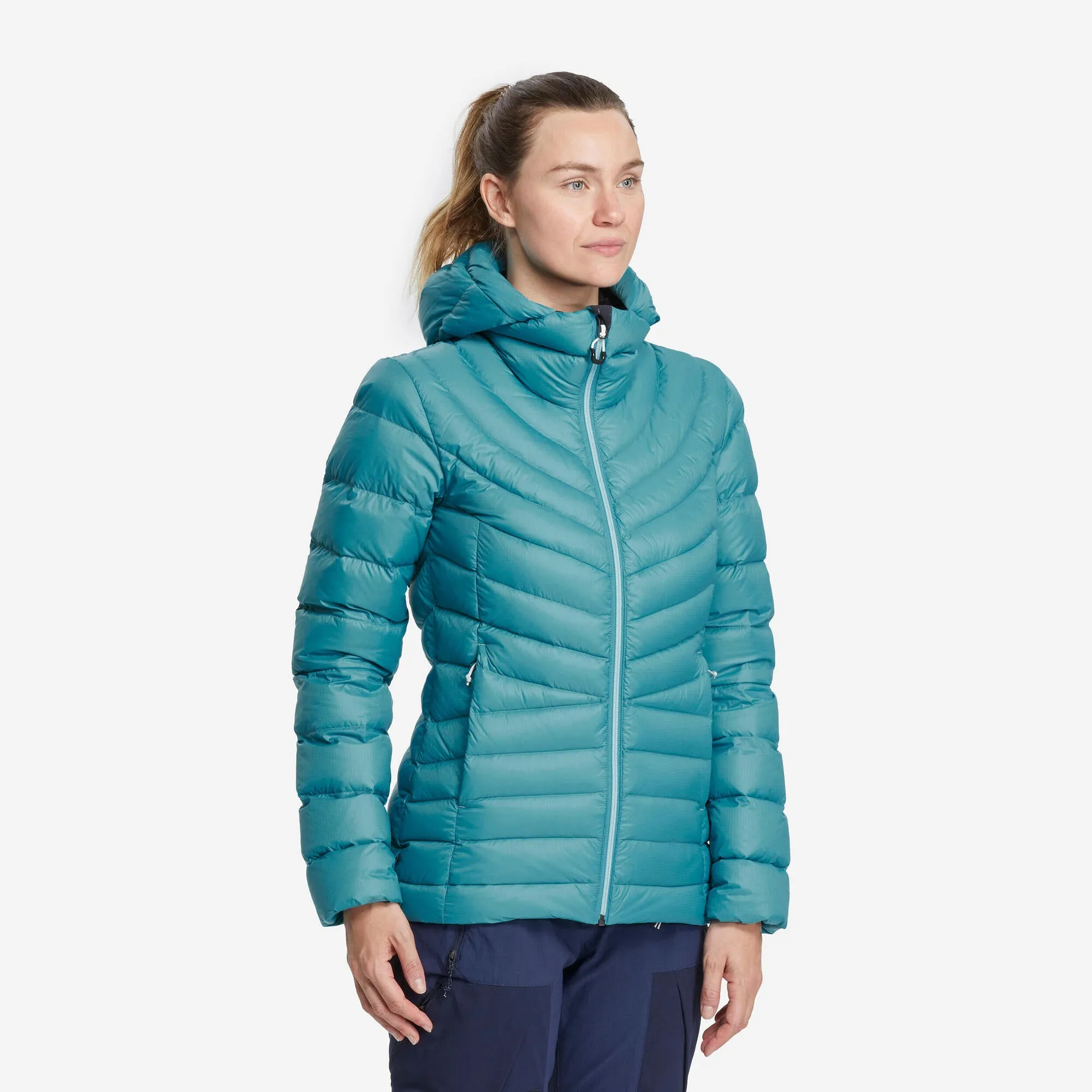 Forclaz Women's MT500 Hooded Down Puffer Jacket