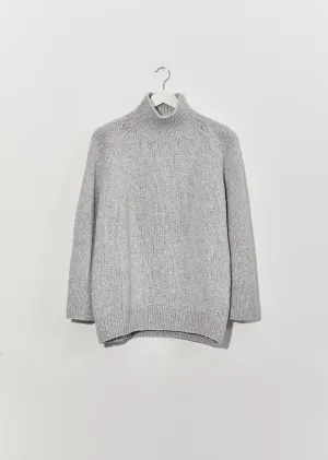 Jil Cashmere Sweater — Grey Melange