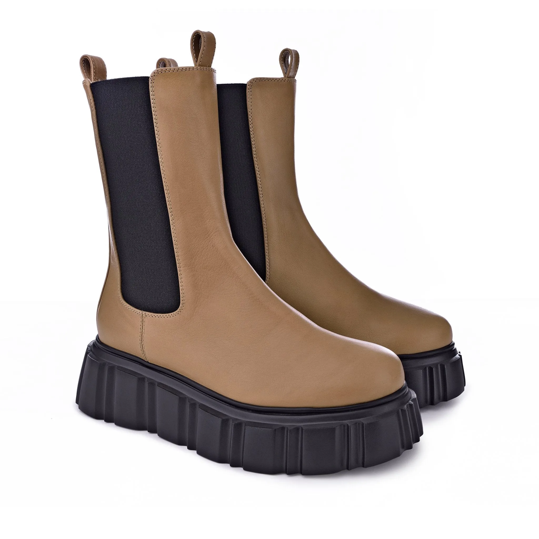 Jin Sand Chelsea Boots