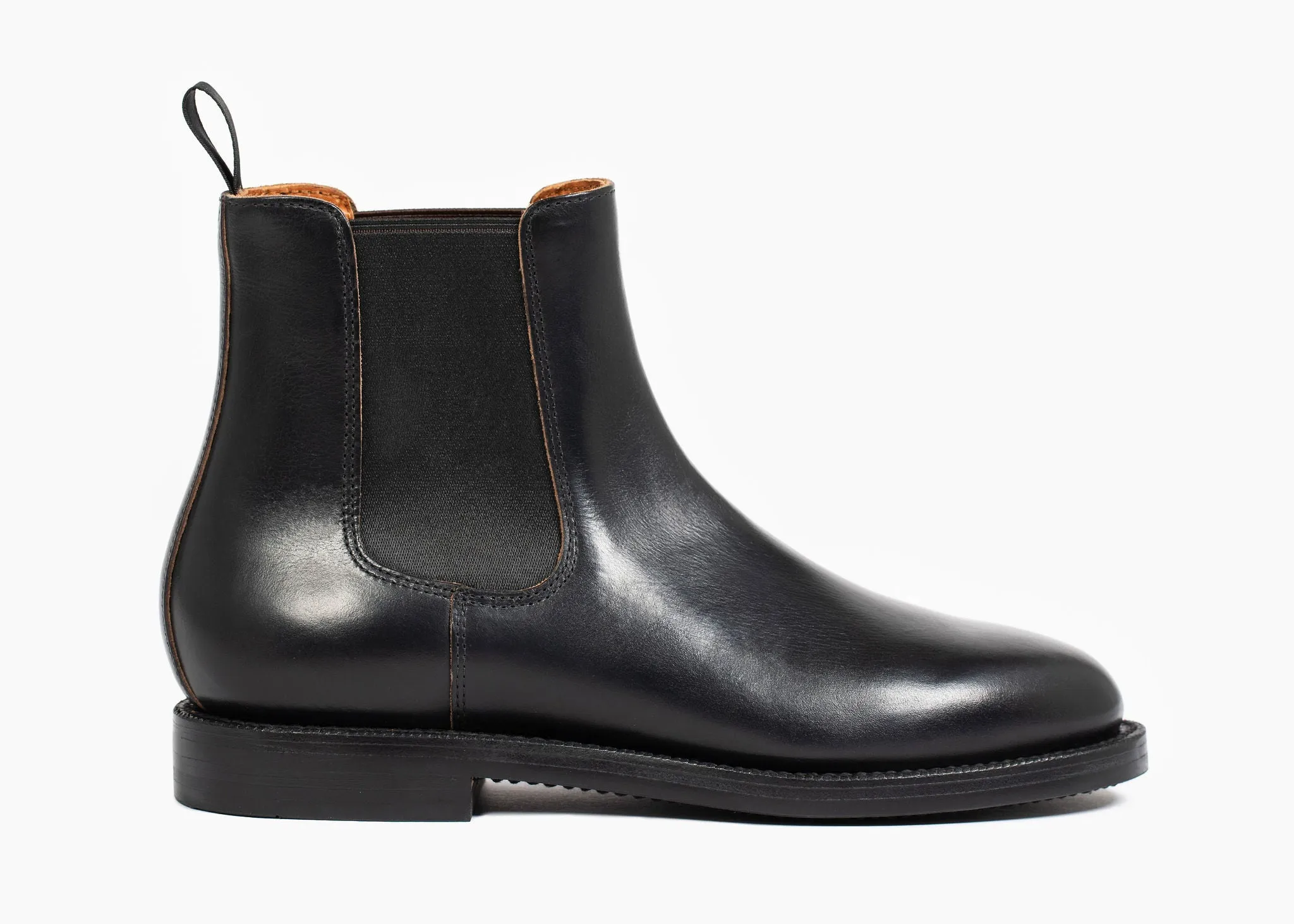 Josephine Chelsea Boot Black Chromexcel