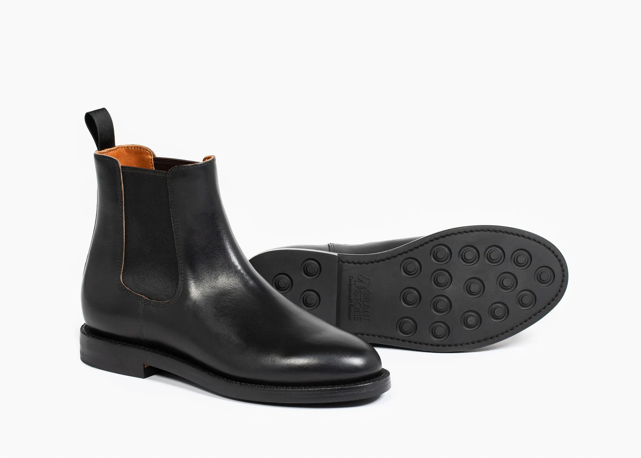 Josephine Chelsea Boot Black Chromexcel