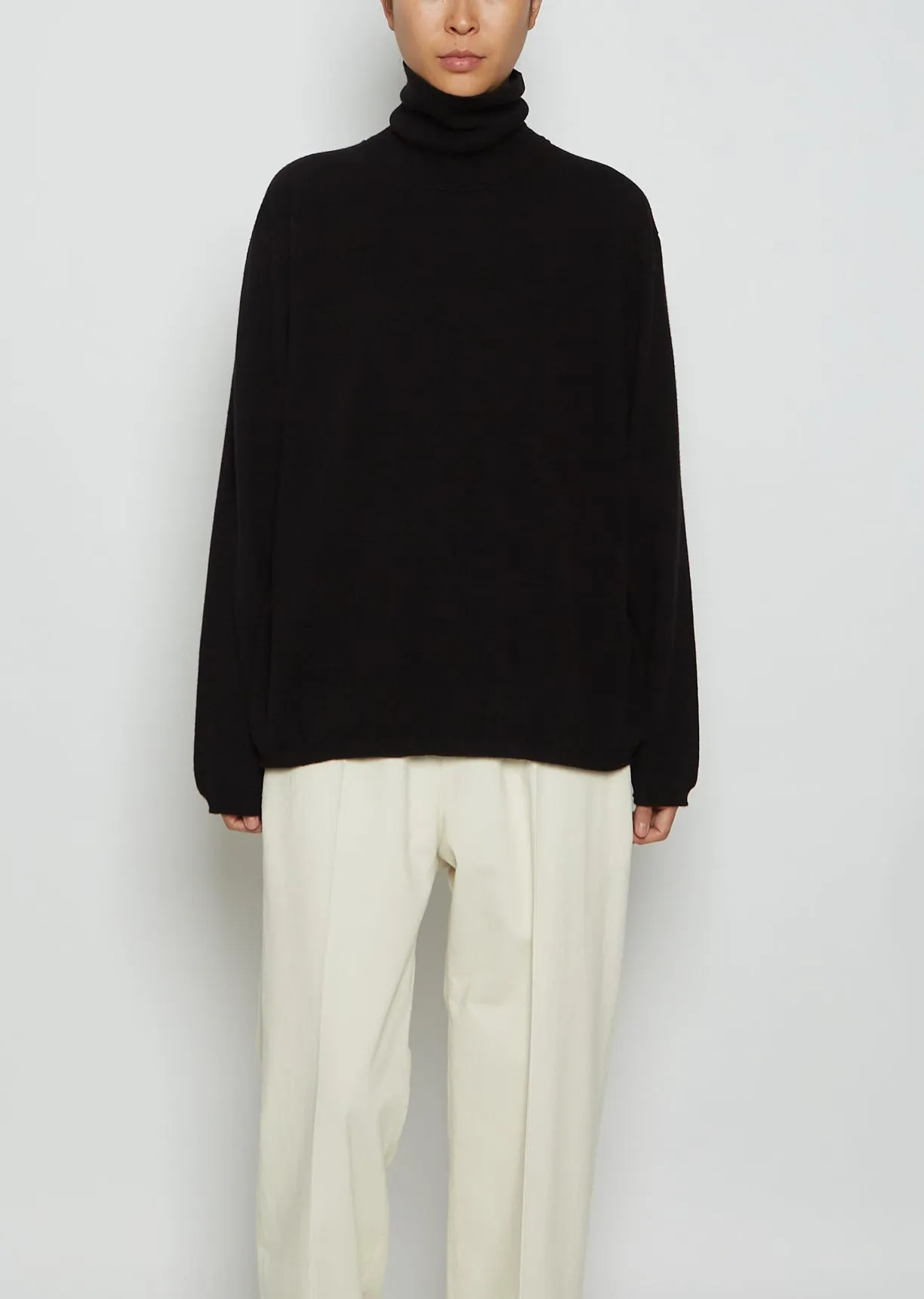 Mambo High Neck Cashmere Sweater