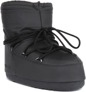 Moon Boot Icon Low In Black For Women