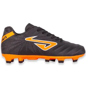 NOMIS Immortal FG Football Boots - Black/Orange - Shoe - Youth - Kids - Junior