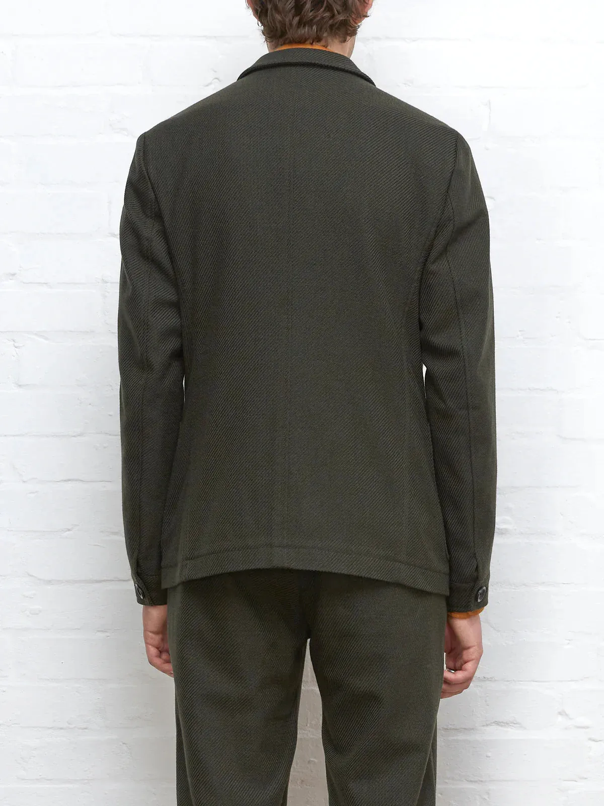 Oliver Spencer Solms Jacket Buttress Green