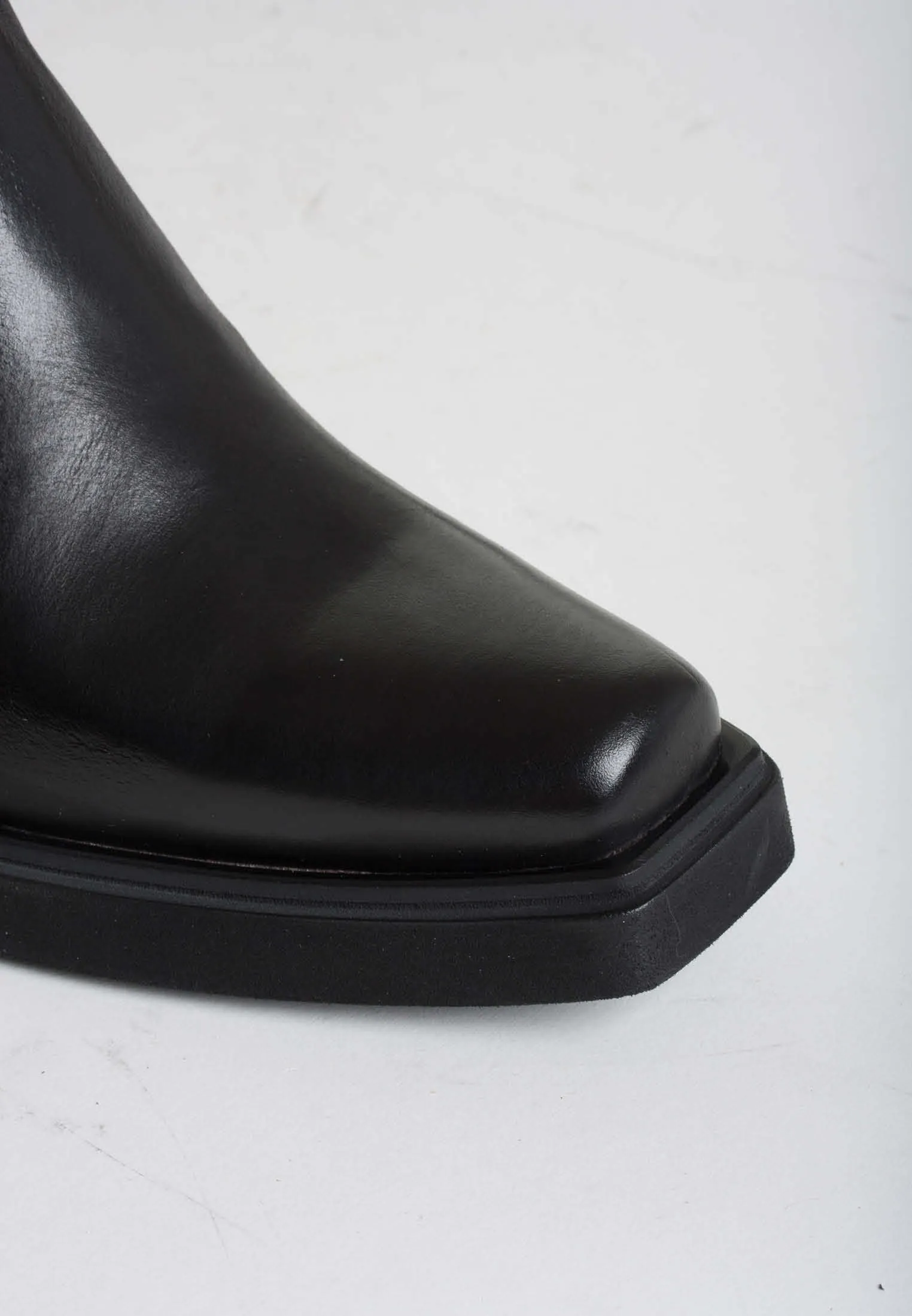 Race Black Ankle Boots