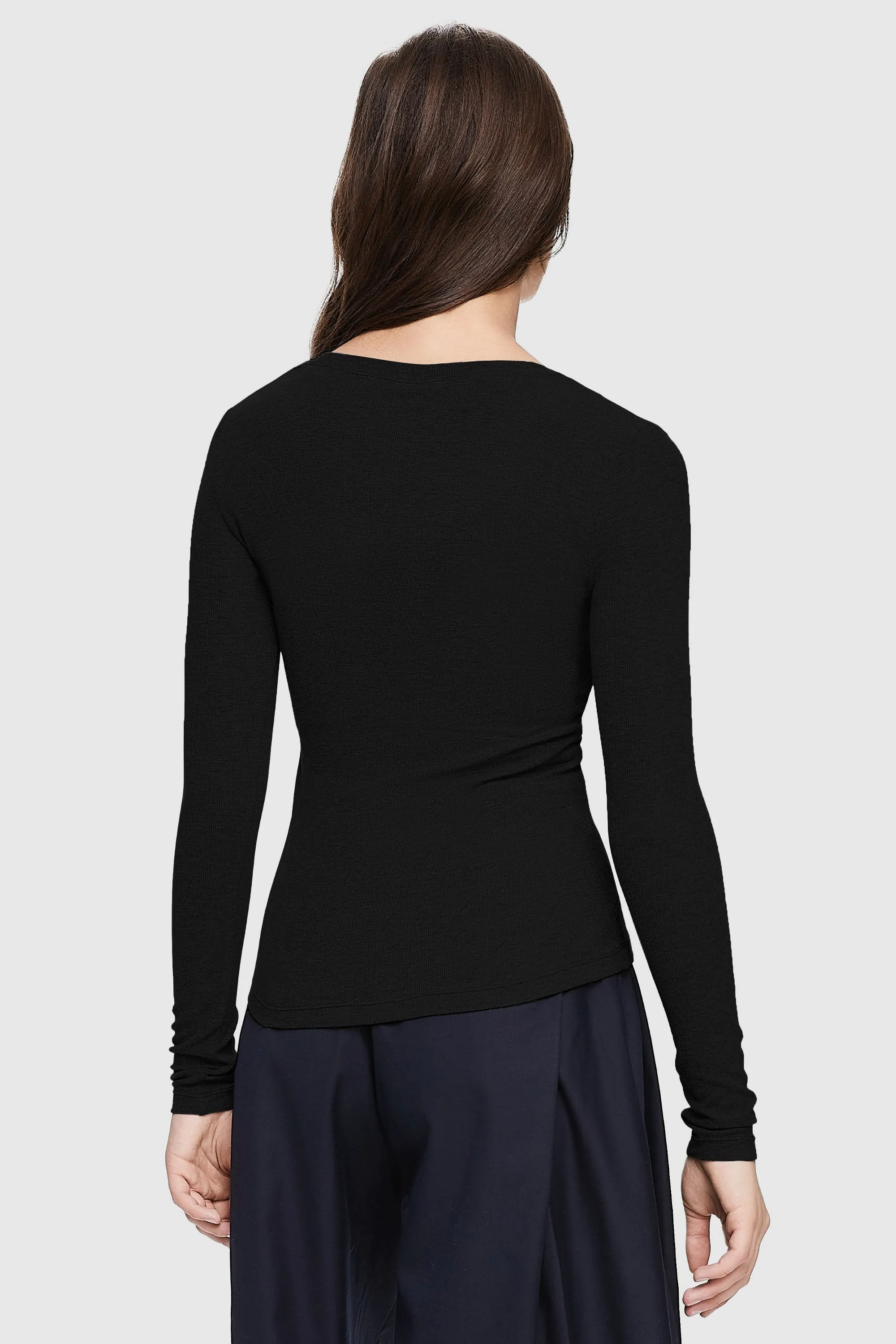 Scoop Neck Pullover Sweater