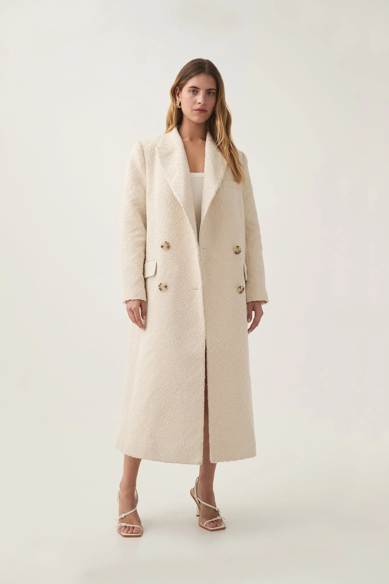 Tectonic Jacquard Coat