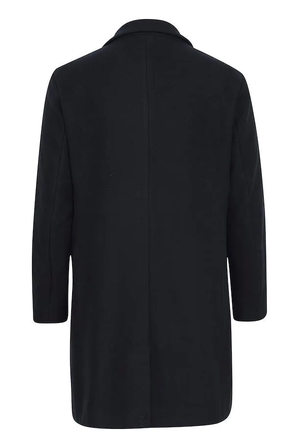 The Paige Peacoat Jacket - Dark Navy - PLUS