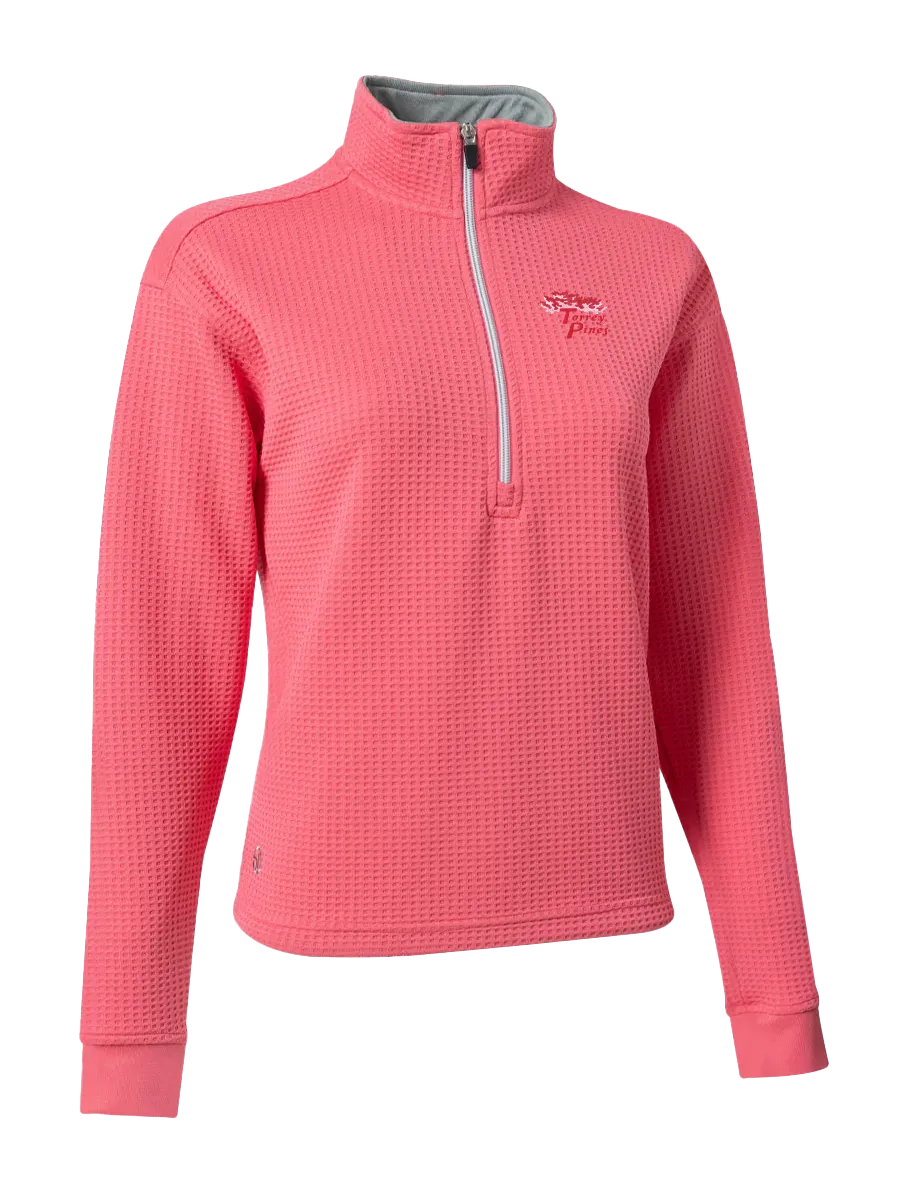 Torrey Pines Women's Half Zip Opal Pullover