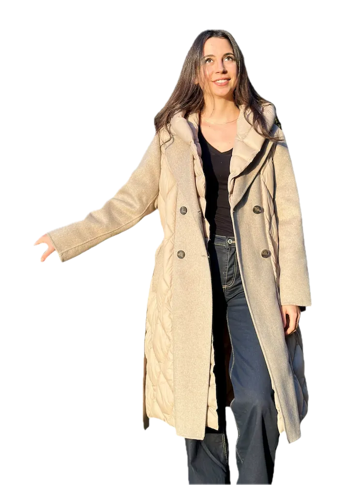 Vicolo beige long jackets