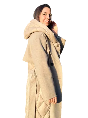 Vicolo beige long jackets